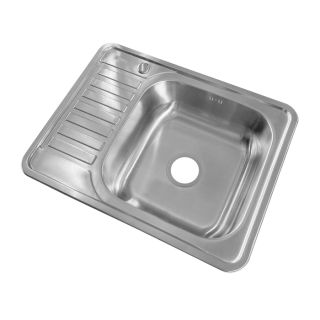 Мойка кухонная IDDIS Basic сатин BAS65SRi77